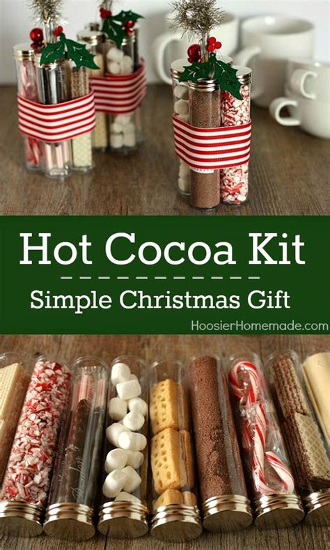 hot cocoa kit by hoosier homemade easy diy christmas ts homemade holiday noel christmas