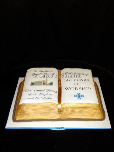 Church anniversary cake pam s homemade cakes flickr. Church Anniversary Cake cakepins.com | Open book cakes, Anniversary cake designs, Bible cake