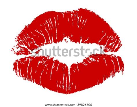 Hot Kiss Stock Illustration 39826606