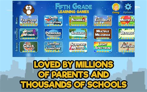 Fifth Grade Learning Games Appstore For Android
