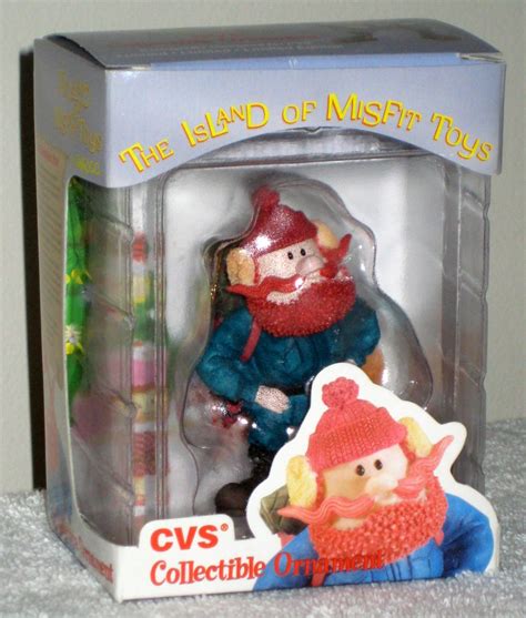 Sold Yukon Cornelius Holiday Ornament Rudolph Island Misfit Toys Enesco Cvs Christmas 1999 Nib