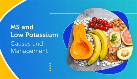 addressing ms and low potassium causes symptoms and more mymsteam