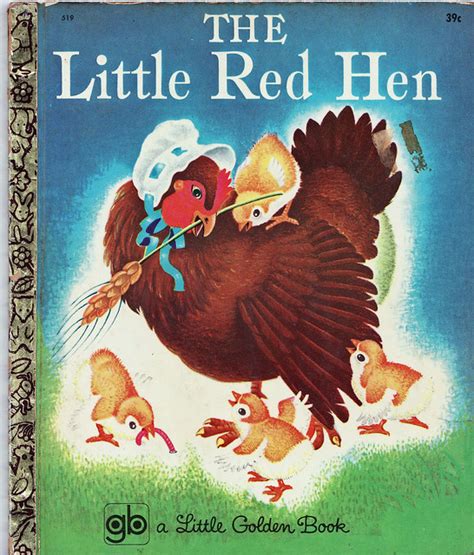 Vintage 70's little golden book, the little red hen as told by evelyn m. Little Red Hen | Flickr - Photo Sharing!