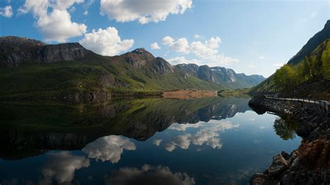 2560x1440 Lake Reflection Clouds 5k 1440p Resolution Hd 4k Wallpapers