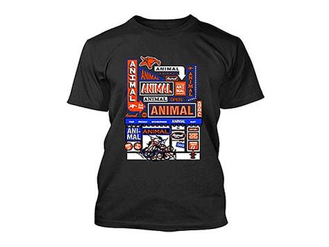 Animal Bikes Mart T Shirt Black Kunstform Bmx Shop And Mailorder