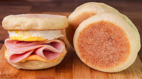How To Make English Muffins Perfect Homemade Mcmuffins Recipe Youtube