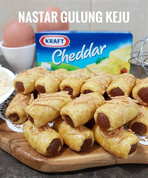 Nastar sangat identik dengan kudapan khas idul fitri. Makanan apaaa aja kalau ditambahin keju nape jadi endeesss ...