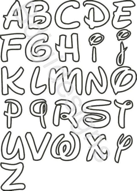 18 Mickey Mouse Font Alphabet Images Mickey Mouse Alphabet Font