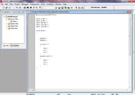 Step By Step Procedure For Pic Microcontroller Programming