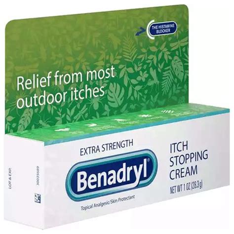 Benadryl Extra Strength Itch Relief Cream
