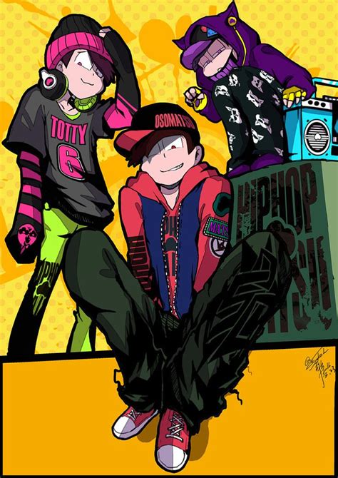 Hip Hop Matsu Anime Boy Hip Hop Comic Book Cover