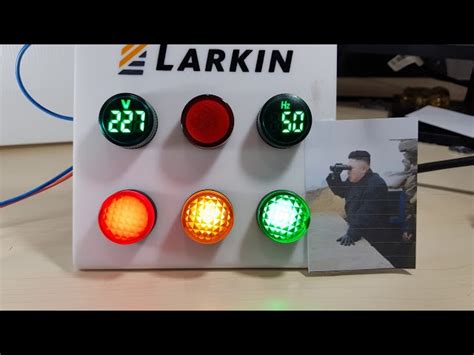 Jual Larkin Ld16 22ds Pilot Lamp Led Merah Kuning Hijau Biru 220v