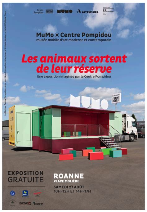 Ville De Roanne On Twitter 🚛 Le Musée Mobile Dart Moderne Et Contemporain Mumo X Centre