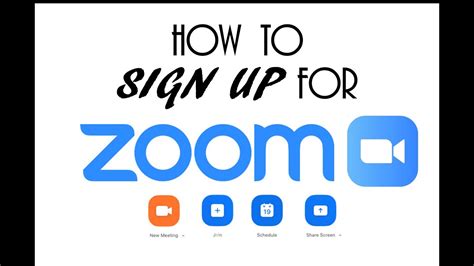 How To Sign Up For Zoom Account Easy Step By Step Tutorial Youtube