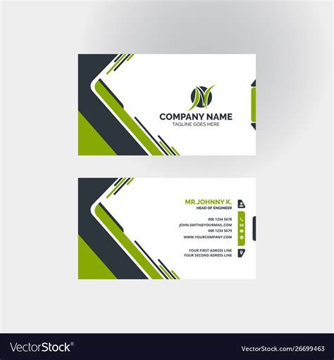 Modern business card templates design Royalty Free Vector