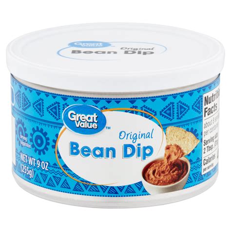 Great Value Original Flavor Bean Dip 10 Oz