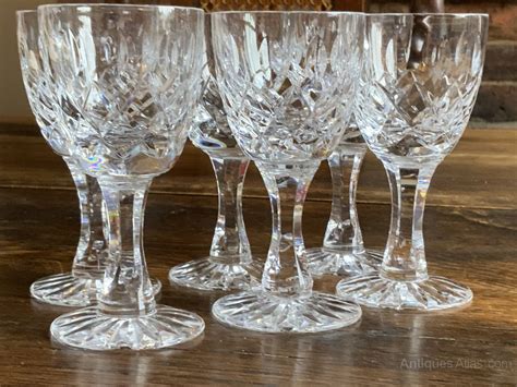 Antiques Atlas Set Of Six Stuart Crystal Port Glasses