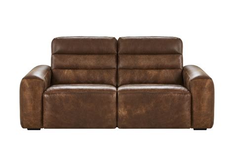 Das gestell ist in buche massiv. Sofa, 2-sitzig Gereon ¦ braun ¦ Maße (cm): B: 218 H: 106 T ...