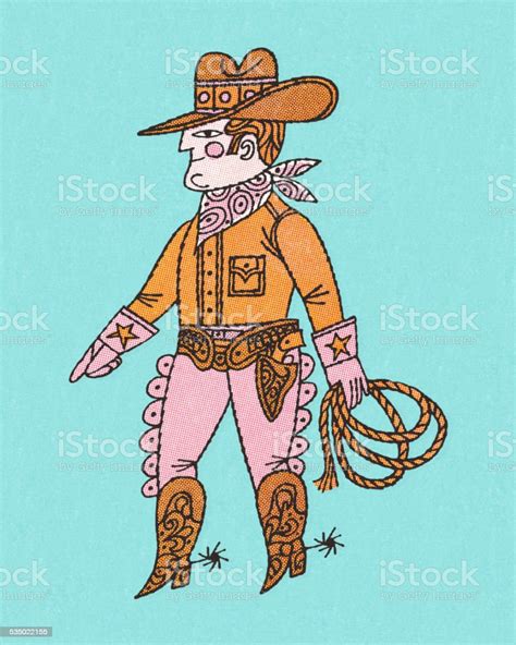 Cowboy Stock Illustration Download Image Now Cowboy Wild West