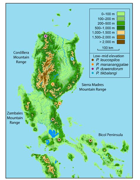 Map Of Luzon Island Philippines