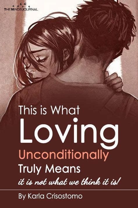 This Is What Loving Unconditionally Truly Means It Is Not What We