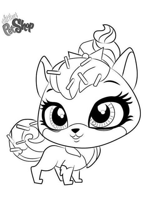 Check spelling or type a new query. Littlest Pet Shop Coloring Pages Sugar Sprinkles - Free ...
