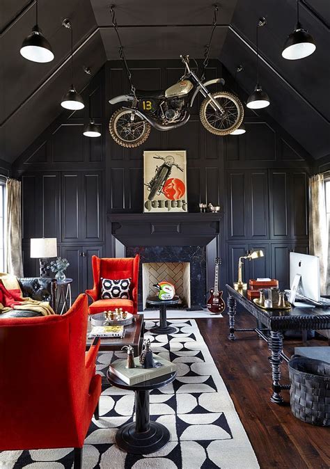 30 Black And White Home Offices That Leave You Spellbound Edgy Home