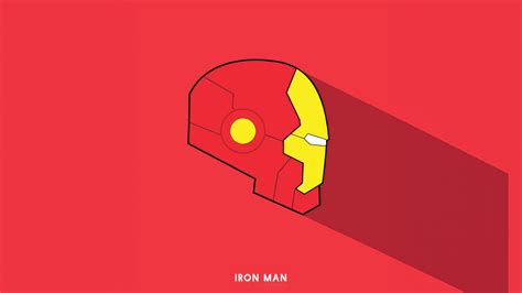 5120x2880 Iron Man Minimal Red 5k 5k Hd 4k Wallpapersimages