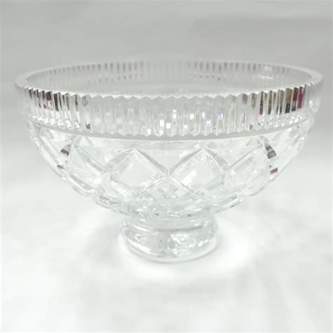 Waterford 8 Footed Crystal Bowl