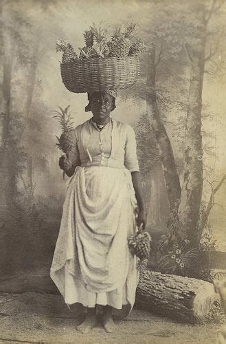 Portrait Of A Woman Barbados Caribbean Culture Jamaica History Old