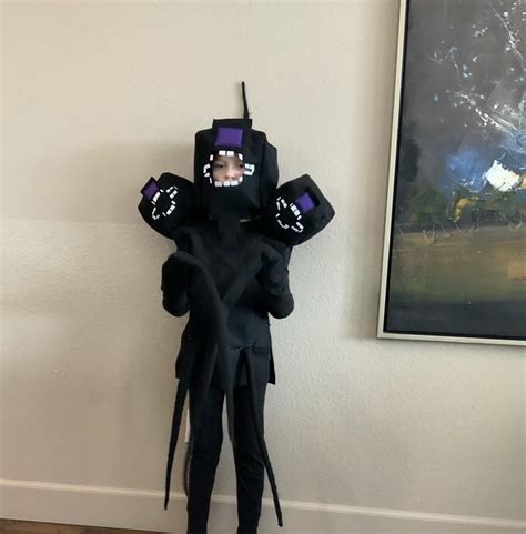 Minecraft Wither Storm Mod Costume Made To Order Etsy Disfraces De
