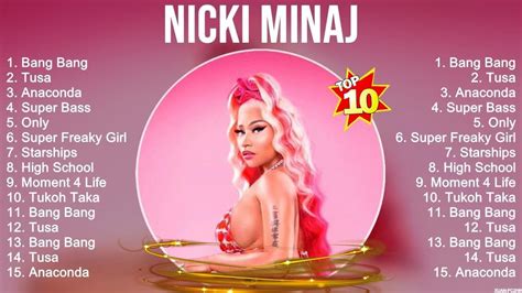 Nicki Minaj Greatest Hits Full Album Top Songs Of The Nicki Minaj