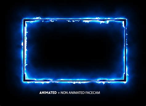 Twitch Overlay Animated Webcam Facecam Gamecam Overlay Etsy 04d