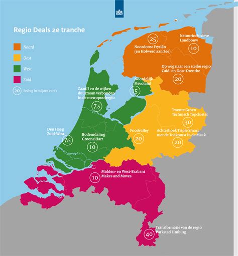 Bent u nederlander en woont u in het buitenland? Ruim 200 miljoen euro voor 12 Regio Deals | Nieuwsbericht ...