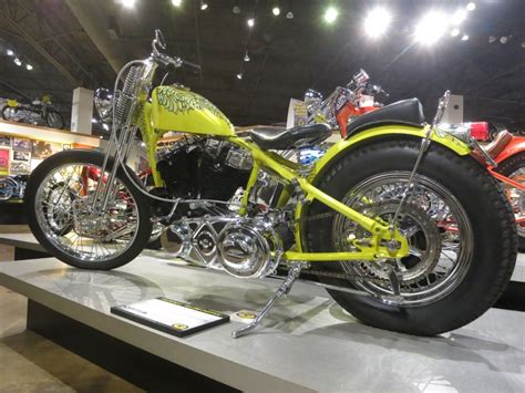Arlen Ness Yellow Chopper National Motorcycle Museum