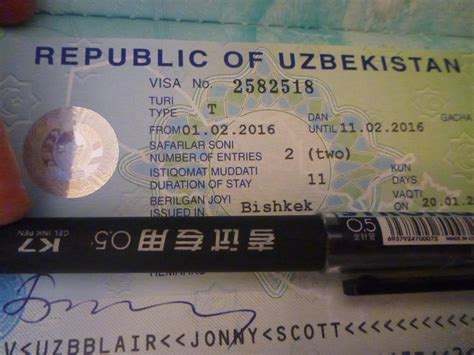 How To Get An Uzbekistan Visa In Bishkek Kyrgyzstan Don T Stop Living