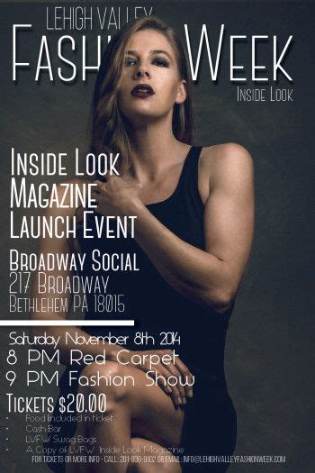 On November 8th Lehigh Valley Fashion Week Launches Inside Look