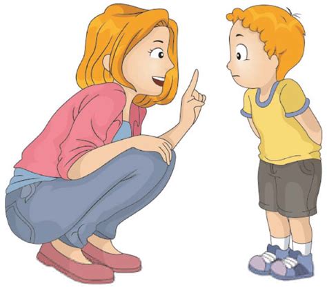 Parent Talking To Child Clipart Free Images At Vector