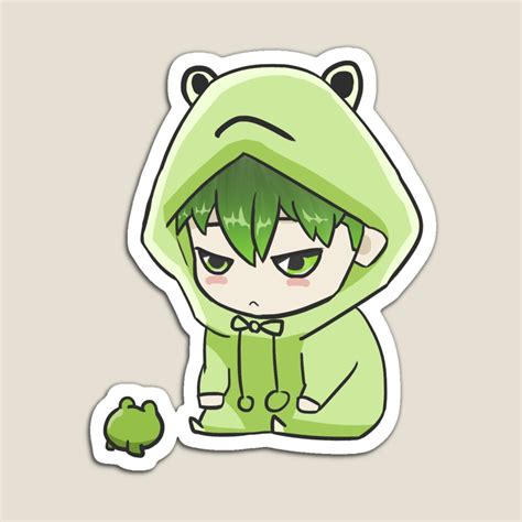 I Made This Anime Chibi Featuring Smol Frog Rfrogs