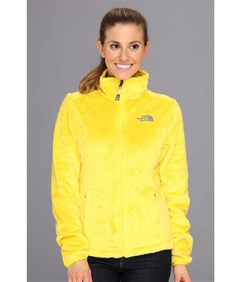 The North Face Osito Jacket In Yellow Lyst