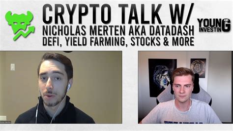 But there's a drought coming. Crypto Talk W/ Nicholas Merten (DataDash): DeFi, Yield ...