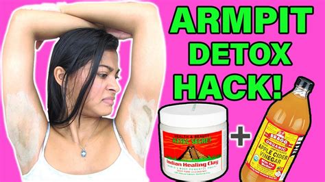 Smelly Armpits Simple Armpit Detox At Home Youtube