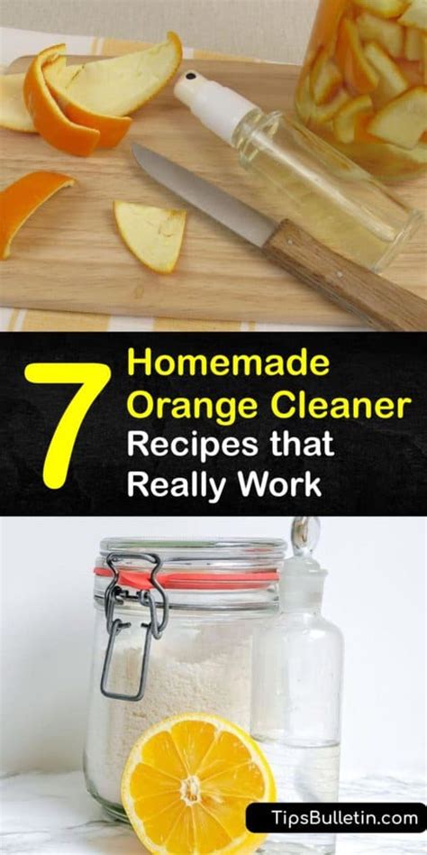 7 Homemade Orange Cleaner Recipes That Really Work