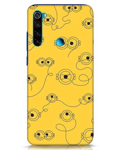 Buy Minion Wires Xiaomi Redmi Note 8 Mobile Cover Online In India At