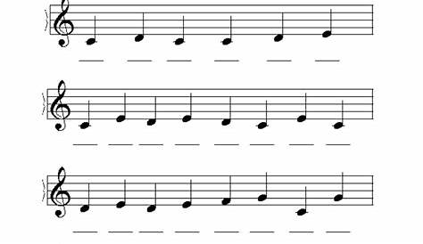 music theory for beginners worksheets