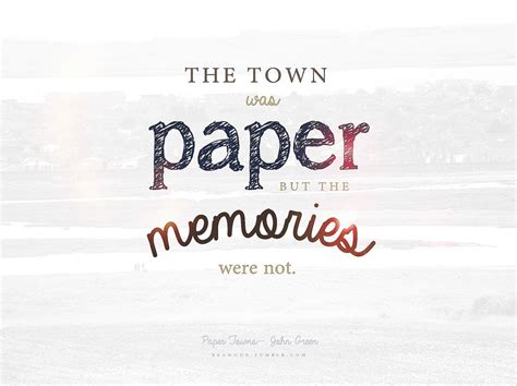 Beanoux Paper Towns 1 The Wonderful Words Of John Green Paper