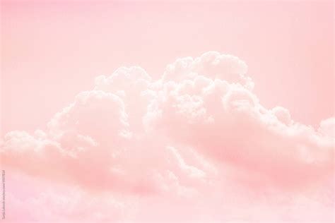 Pink Sky And Cloud Background By Sonja Lekovic Pink Sky
