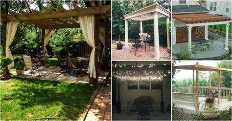 More images for easy diy gazebo ideas » 20 DIY Pergolas With Free Plans That You Can Make This ...
