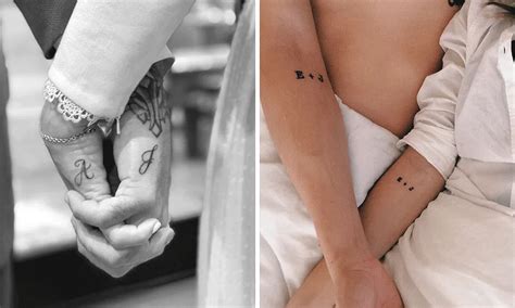 Minimalist Tattoo Ideas For The Modern Couple Dwp Insider