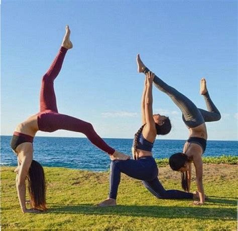 Em Geral Imagen De Fondo Poses De Yoga En Pareja De Lleno